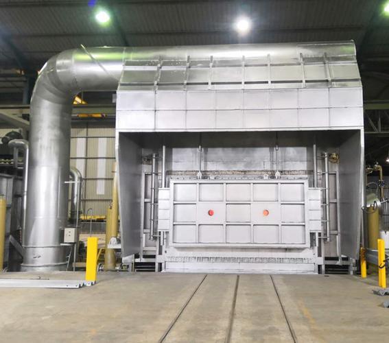 熔炼炉30吨双室铝熔炉熔铝工业炉设备铝合金热处理炉
